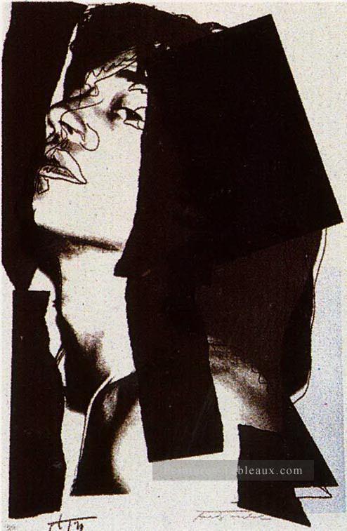 Mick Jagger Andy Warhol Peintures à l'huile